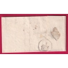 MARQUE 40 MER LOIR ET CHER DIMENSIONS 20 X 11.5 NON SIGNALE PAR POTHION 1830 POUR BLOIS LETTRE COVER