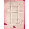 MARQUE 40 MER LOIR ET CHER DIMENSIONS 20 X 11.5 NON SIGNALE PAR POTHION 1830 POUR BLOIS LETTRE COVER