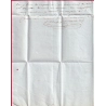 MARQUE 54 L'ORIENT LORIENT MORBIHAN 1793 POUR BORDEAUX INDICE 10 LETTRE COVER