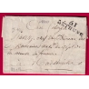 MARQUE 61 BETHUNE PAS DE CALAIS 1800 AN 8 MAESTRICHT PAYS BAS NEDERLAND LETTRE COVER