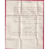 MARQUE 61 BETHUNE PAS DE CALAIS 1800 AN 8 MAESTRICHT PAYS BAS NEDERLAND LETTRE COVER