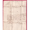 MARQUE 64 ST PALAIS BASSES PYRENEES POUR PARIS 1811 LETTRE COVER