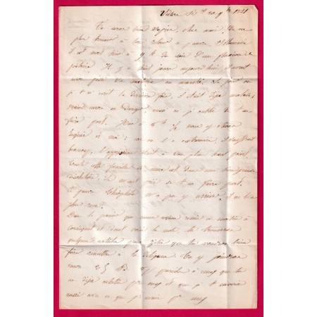 TAXE TAMPON 25 OMBREE CAD TYPE 14 VILLERS BRETONNEUX SOMME 1851 POUR PARIS LETTRE COVER