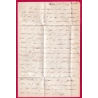 TAXE TAMPON 25 OMBREE CAD TYPE 14 VILLERS BRETONNEUX SOMME 1851 POUR PARIS LETTRE COVER