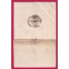 N°14 PC 3079 ST GENIS LAVAL RHONE BOITE RURALE B VERNAISON POUR LYON LA GUILLOTIERE LETTRE COVER