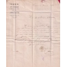 N°14 PC 3079 ST GENIS LAVAL RHONE BOITE RURALE B VERNAISON POUR LYON LA GUILLOTIERE LETTRE COVER