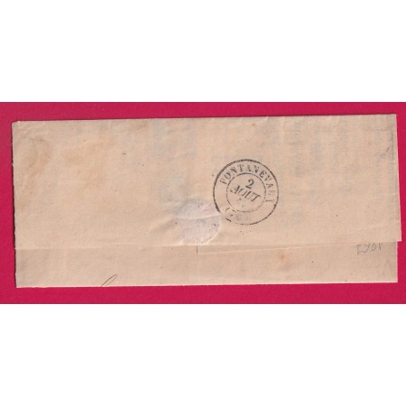N°21 X2 GC 3190 ROMANECHE SAONE ET LOIRE OR ST ROMAIN DES ILES POUR EMERINGES RHONE LETTRE COVER
