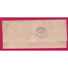 N°21 X2 GC 3190 ROMANECHE SAONE ET LOIRE OR ST ROMAIN DES ILES POUR EMERINGES RHONE LETTRE COVER