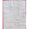 N°14 BLEU LAITEUX PARIS 1ER 60 15 POUR MULHOUSE RARE LETTRE COVER