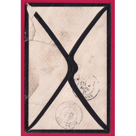 N°79 CAD STE TERRE GIRONDE POUR PELLAGRUE BOITE URBAINE A LETTRE COVER