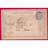 N°66 N/B GARE D'ANGOULEME CHARENTE CARTE PRECUSEUR POUR CASTRES TARN LETTRE COVER