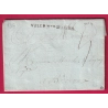 MARQUE VILLENEUVE D'AGEN LOT ET GARONNE 1787 LENAIN N°4 INDICE 10 POUR BORDEAUX LETTRE COVER