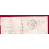 CAD TYPE 13 PACY SUR EURE TAXE LOCALE 1 + CL ROUGE POUR PACY SUR EURE 1842 LETTRE COVER