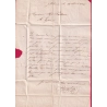CAD TYPE 15 PRIVAS ARDECHE OR FLAVIAC + DECIME RURAL POUR LYON LETTRE COVER