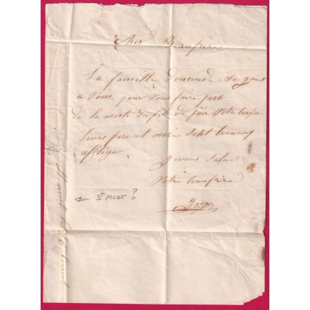 CAD TYPE 15 ST REMY DE PROVENCE BOUCHES DU RHONE BOITE RURALE K ST MORT ? POUR EYGUIERES LETTRE COVER