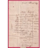 CAD TYPE 15 NOVION PORCIEN ARDENNES OR FAISSAULT + DECIME RURALE TAXE MODIFIEE POUR TROYES AUBE LETTRE COVER