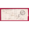CAD TYPE 15 PLOERMEL MORBIHAN OR CHATEAU DE TRECESSON CAMPENEAC POUR NANTES LETTRE COVER