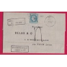 N°29 GC 2316 MENTON ALPES MARITIMES TAXE TAMPON 4 AFFRANC INSUFF POUR TAIN DROME LETTRE COVER