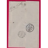N°29 GC 2316 MENTON ALPES MARITIMES TAXE TAMPON 4 AFFRANC INSUFF POUR TAIN DROME LETTRE COVER