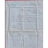 N°55 60 GC 568 BOURG SUR GIRONDE POUR COLMAR ALSACE LORRAINE ALLEMAGNE LETTRE COVER