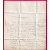 LETTRE PAR PORTEUR POUR LE CARDINAL FESCH ONCLE DE NAPOLEON PARIS 1813 TEXTE DE LYON RHONE LETTRE COVER