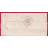 FRANCHISE PREFET DE L' AIN 1864 POUR ST NIZIER LE BOUCHOUX LETTRE COVER