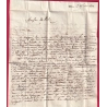 MARQUE 78 VENCE DIMENSION 39X9 VAR TARDIVE 1832 NON SIGNALE PAR V. POTHION POUR ISSOIRE PUY DE DOME LETTRE COVER