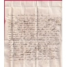 MARQUE 78 VENCE DIMENSION 39X9 VAR TARDIVE 1832 NON SIGNALE PAR V. POTHION POUR ISSOIRE PUY DE DOME LETTRE COVER