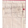 MARQUE 78 VENCE DIMENSION 39X9 VAR TARDIVE 1832 NON SIGNALE PAR V. POTHION POUR ISSOIRE PUY DE DOME LETTRE COVER