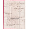 MARQUE PORT PAYE PARIS  POUR LONS LE SAULNIER JURA 1816 LETTRE COVER