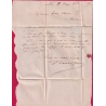 N°14Ae BLEU SUR LILAS PC 1727 LILLE NORD POUR HENIN LIETARD 1858 LETTRE COVER