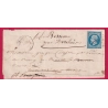 N°14 PC 1512 HERISSON ALLIER POUR ST POURCAIN REEXP MOULINS INDICE 10 LETTRE COVER