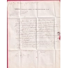 N°14 PAIRE TTB PARIS BUREAU A POUR MAUBEUGE NORD LETTRE COVER