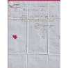N°35 + 60 GC 1769 LE HAVRE SEINE INFERIEURE TARIF A 30C POUR GENEVE SUISSE LETTRE COVER