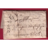 LETTRE DE MEYNES LOZERE 1651 POUR MONOBLET LETTRE COVER