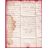 MARQUE MANUSCRIT DE COUTRAY BELGIQUE 1697 POUR LILLE FRANCE NORD LETTRE COVER