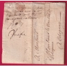 LETTRE DE MONOBLET GARD 1716 POUR COLOGNAC LETTRE COVER