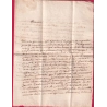 MARQUE DE TOULOUSE HAUTE GARONNE LENAIN N°41 1777 INDICE 12 POUR NIMES GARD LETTRE COVER