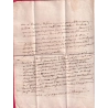 MARQUE DE TOULOUSE HAUTE GARONNE LENAIN N°41 1777 INDICE 12 POUR NIMES GARD LETTRE COVER