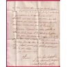 MARQUE VALENCIENNES NORD 1781 LENAIN N°9 POUR PARIS INDICE 12 LETTRE COVER