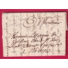 MARQUE MANUSCRIT DE PIERRELATTE DROME 1774 LENAIN N°1A INDICE 10 POUR NIMES GARD LETTRE COVER