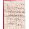 MARQUE MANUSCRIT DE PIERRELATTE DROME 1774 LENAIN N°1A INDICE 10 POUR NIMES GARD LETTRE COVER