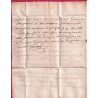 LETTRE DE NIMES GARD 1768 MENTION MANUSCRIT PAR EXPRES LETTRE COVER