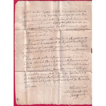 LETTRE DE ISPAGNAC LOZERE 1799 AN8 MENTION PORT 4 SOLS 8 SOUS POUR ALAIS ALES GARD LETTRE COVER