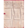 LETTRE DE ISPAGNAC LOZERE 1799 AN8 MENTION PORT 4 SOLS 8 SOUS POUR ALAIS ALES GARD LETTRE COVER