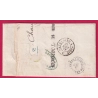 N°54 X2 56 CAD TYPE 16 VIMOUTIERS ORNE POUR PARIS LETTRE COVER