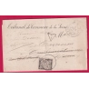 CAD IMPRIME PARIS PP40 TAXE N°18 CHARNY YONNE REEXP OUERA ALGERIE 1889 RARE LETTRE COVER