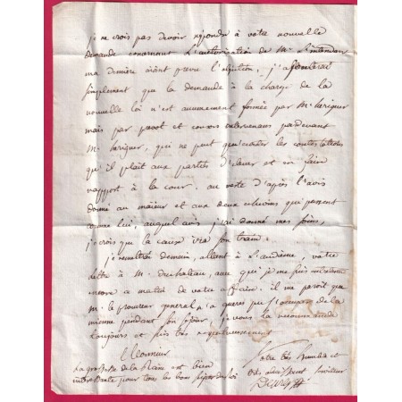 MARQUE DOUAI EN ROUGE DOUAY NORD LENAIN N°10 INDICE 12 POUR PARIS LETTRE COVER