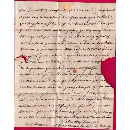 MARQUE LAON AISNE LENAIN N°2 INDICE 10 POUR ABBEVILLE SOMME LETTRE COVER