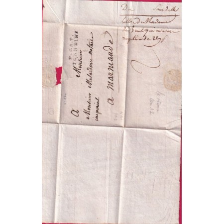 MARQUE P45P TONNEINS LOT ET GARONNE 31X6 INDICE 14 POUR MARMANDE LETTRE COVER